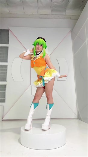 Gumiiiiiii 💚 #gumi #gumimegpoid #gumicosplay #vocaloid #vocaloidcosplay