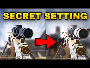 This SECRET Setting CHANGES Your SNIPER SCOPE BACK! (Get Rid of Black Scope in CODM)