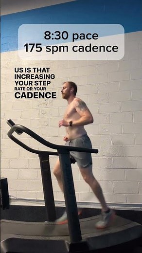 Slow Running Cadence vs Faster Running Cadence (but identical speed) #runner