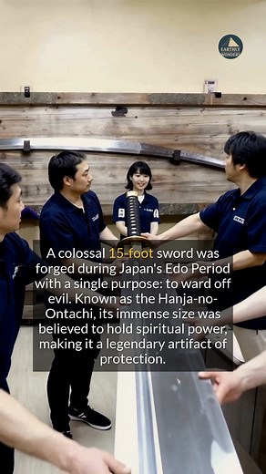 9.6K views · 83 reactions | The truth behind the legendary 15-foot Japanese sword that never existed. #history #historyfacts #mythology | Earthly Wonders | Facebook