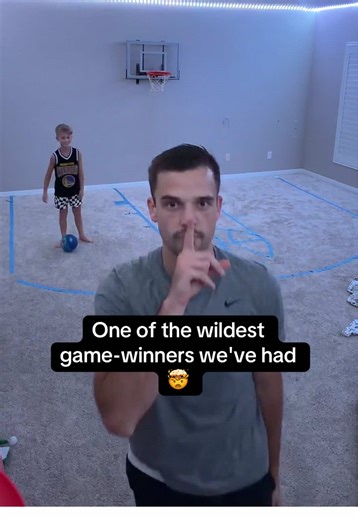 This is becoming my signature shot. What should I call it? #minihoop | Mini Hoop