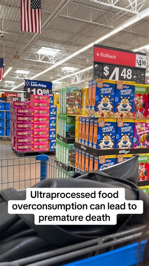 Research and studies consistently show that regular over consumption of ultra processed food can cause premature death. | Dr. Farrah Agustin-Bunch, MD