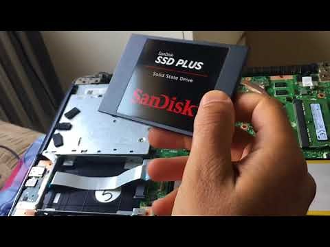 Asus K555U SSD Upgrade