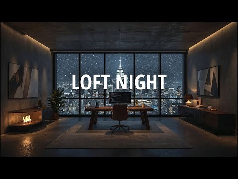 Coding Night in Loft Ambience • Focus Music series • 8 Hours Productivity (3/4)