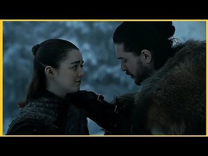 Jon Snow and Arya reunion | Game of Thrones season 8 episode 1