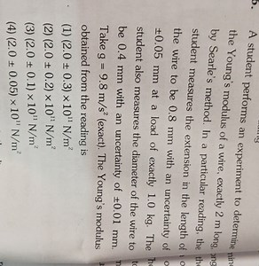 6. A student performs an experiment to determine nin the Young'... | Filo