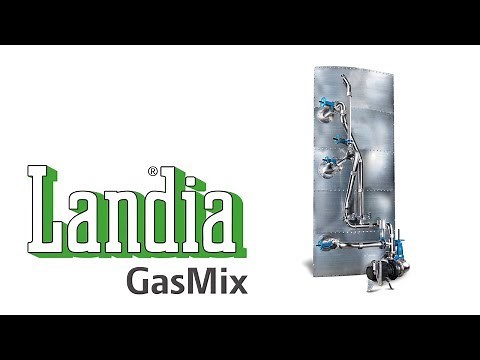 Landia GasMix operating in tank