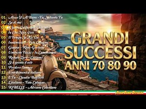 Le Canzoni Italiane Più Famose di Tutti i Tempi ✨ Grandi Successi Anni 70 80 90 | Playlist Nostalgia