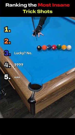 Ranking The Most INSANE Trick Shots 😳