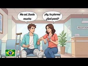 Brazilian Portuguese Listening Practice | 10 Everyday Conversations (A1–A2) + English Subtitles