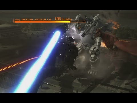 Godzilla VS Rodan ＆ Super MechaGodzilla Assault Back Attack Godzilla PS4
