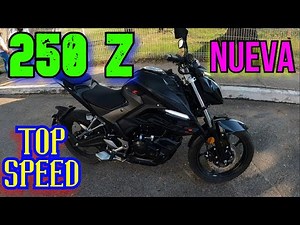 Italika 250z negra Top Speed