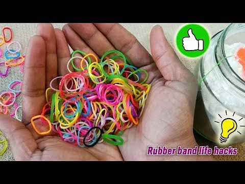 5 Awesome Rubber Band Hacks & Tricks || DIY SIMPLE LIFE HACKS WITH RUBBER BANDS