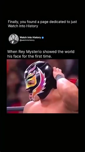 Watch Into History on Instagram: "In 1999, wrestling icon Rey Mysterio lost his mask during a high-stakes match at WCW SuperBrawl IX—a moment that sent shockwaves through the world of lucha libre. In Mexican wrestling culture, a mask isn’t just gear; it represents a luchador’s identity, legacy, and honor. Losing it is one of the most serious outcomes imaginable. Fans were furious. Many felt the decision disrespected decades of tradition and the deep cultural meaning behind the mask. For Mysterio