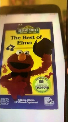 The Best Of Elmo VHS 1994 also Random House Home Video