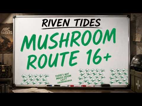 Mushroom Route 16+ Per Run | Arc Raiders Mushroom Farming Route