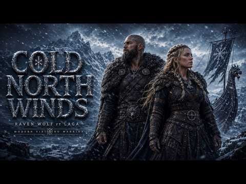 Raven Wolf ft. Laga - COLD NORTH WINDS 🔥| Epic Viking Rap | Viking Song🔥 (Lyric Video)