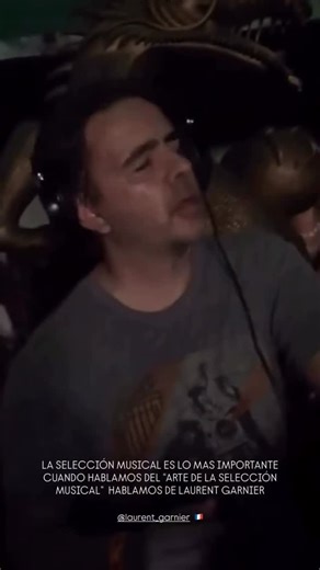 The Black Rabbit_Techno on Instagram: "@laurent_garnier de los pioneros del Techno y House Francés, reconocido por su trayectoria y por su exquisita selección musical."