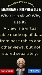 Mainframe DB2 Interview Q & A #kumaritchannel #ibm #mainframe #mainframedb2
