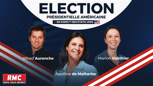 RMC en direct depuis les États-Unis pour la présidentielle américaine