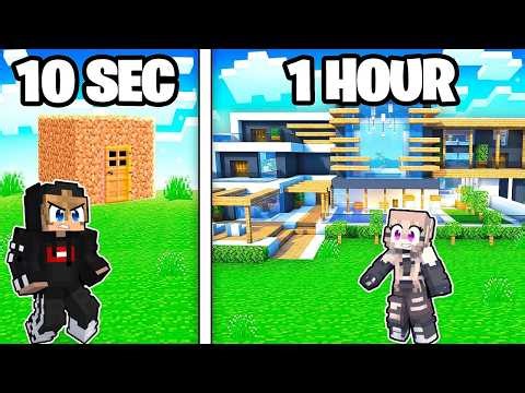 Who makes the *COOLEST* *MODERN* house in Minecraft?!