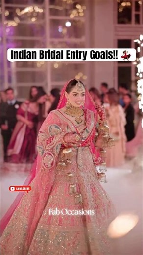 Indian Bridal Entry | Beautiful Bride | Tere Hawale | Love Marriage | Couple Goals | Romantic Couple