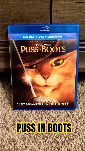Dreamworks Puss in Boots on Blu-ray
