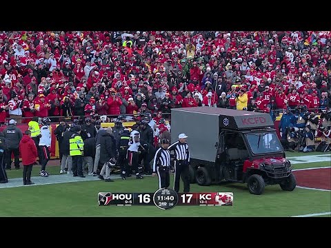 Tank Dell Scary Leg Injury vs Chiefs (CARTED OFF) | 2024 NFL Week 16