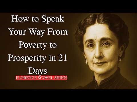 How to Speak Your Way From Poverty to Prosperity in 21 Days | Florence Scovel Shinn