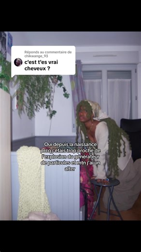 Réponse à @chikwange_93 ☺️ le dites pas au fbi #magic #poof #reactionchimique #handmadecrochethair #explosiongenerateurdeparticules