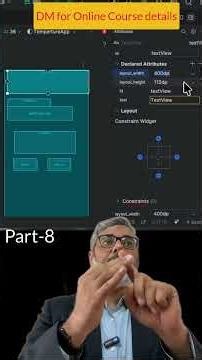 Create App in Android Studio Part-8 - What is DP and SP in #androidstudio #android #appdevelopment