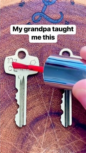 Use nail polish to color code keys and locks 🔐 #keys #locks #nailpolish #diy