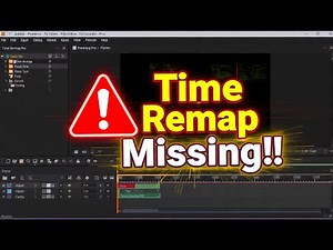 How to fix Time Remapping Missing in Premiere Pro