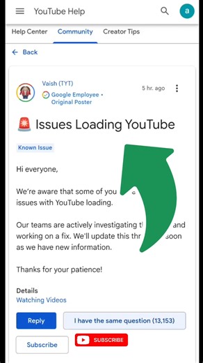 🚨 YouTube Down Today? Shorts & Videos Not Loading | Official Update