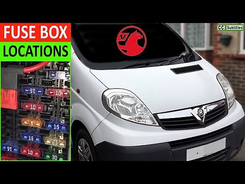 Vauxhall Vivaro Fuse Box Location and How to check Fuses on Vauxhall Vivaro