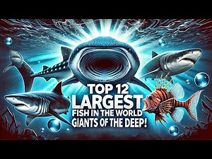 The 12 Largest Fish in the World – Giants of the Deep!🐟🌊
