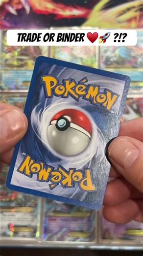 Trade or binder love Pichu card? #pokemoncards #pokemontcg #pokemoncommunity