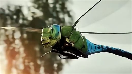 What technology is hidden inside a dragonfly