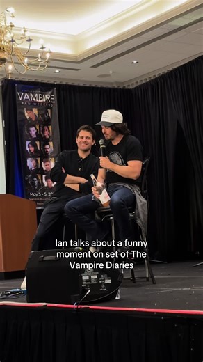 Funny Behind-the-Scenes Moment from The Vampire Diaries