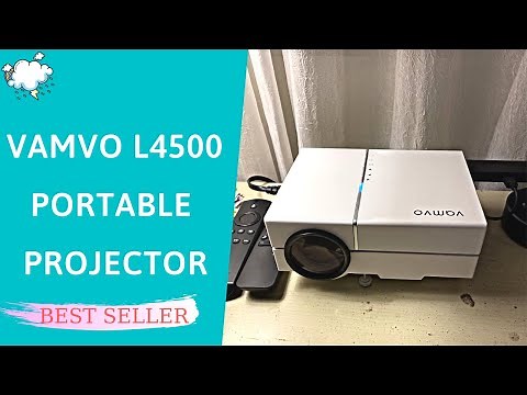 Vamvo L4500 Portable Projector Review & User Manual | Best Seller Mini Projector