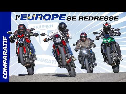 COMPARO#28 - Triumph Trident 800, Kawasaki Z900, Yamaha MT-09, Ducati Monster V2