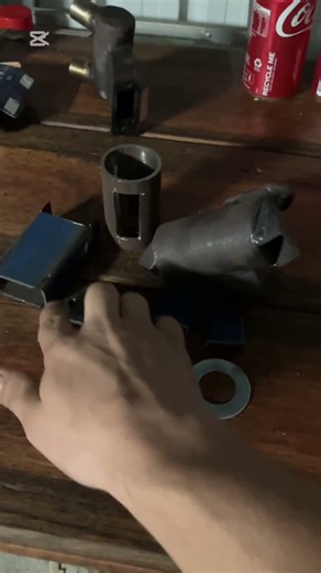 Custom muffler build incoming #chainsaw #mufflermod