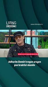 Adhurim Demiri tregon arsyen pse braktisi skenën #livingroom #vizionplus | VIZION PLUS