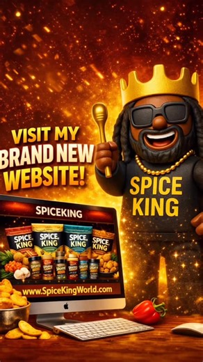 Spice King has a brand new website!!! Check it out at SpiceKingWorld.com | The Spice King Gourmet Seasonings by Keith Lorren