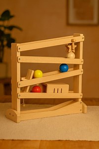 Montessori Tracker Ball Drop Wooden Toy for Toddlers - Etsy