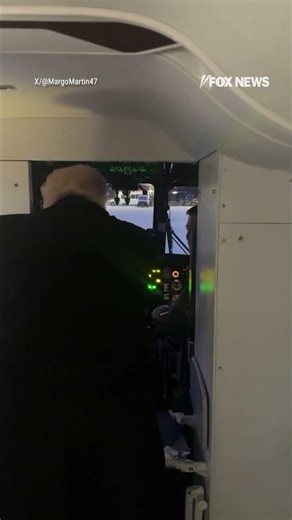 SEE IT: Trump gifts Marine One pilot a special gift #shorts #foxnews #news #us