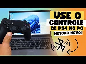 PLAY ON YOUR COMPUTER! 🔥 How to Connect a PS4 Controller to a PC or Laptop (2026)