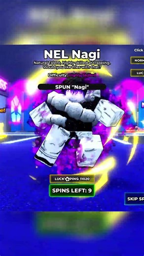 How Many Spins Does It Take to Get Lavinho? #roblox #bluelockrivals