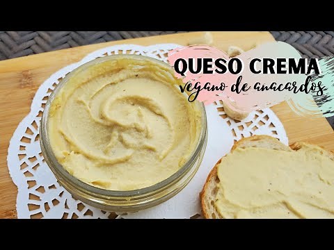 COMO HACER QUESO CREMA VEGANO DE ANACARDOS | LA MEJOR RECETA DE QUESO CREMA CASERO | FÁCIL Y SANO