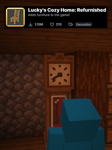 Transform Your Minecraft Home with Lucky's Cozy Mod